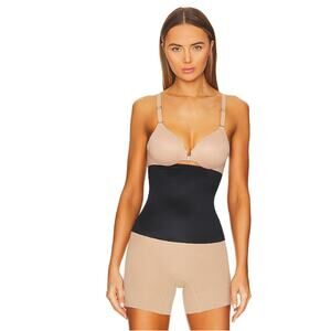 Spanx Assets Waist Cincher Black XL Boning Slimming Shaping Smoothing Stretch